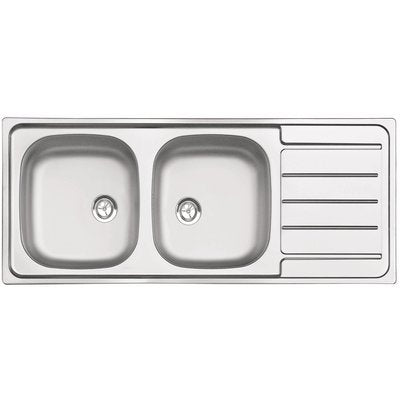 STAINLESS STEEL SINK A ENC 2C1E 116X50. DIAYTAR NIGERIA transforms dreams into deliveries with our affordable prices and 5-8 day shipping.