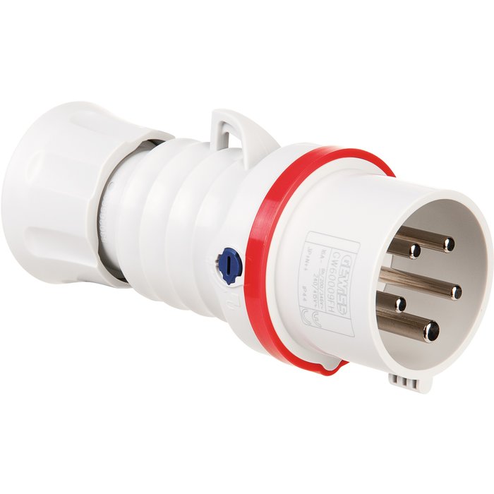 Straight mobile plug hp - ip44/ip54 - 3p+n+t 16a 380-415v 50/60hz - red - 6h - quick wiring Ref / GW60009FH. Shop across categories at DIAYTAR NIGERIA and enjoy budget-friendly nationwide shipping in 5-8 days.