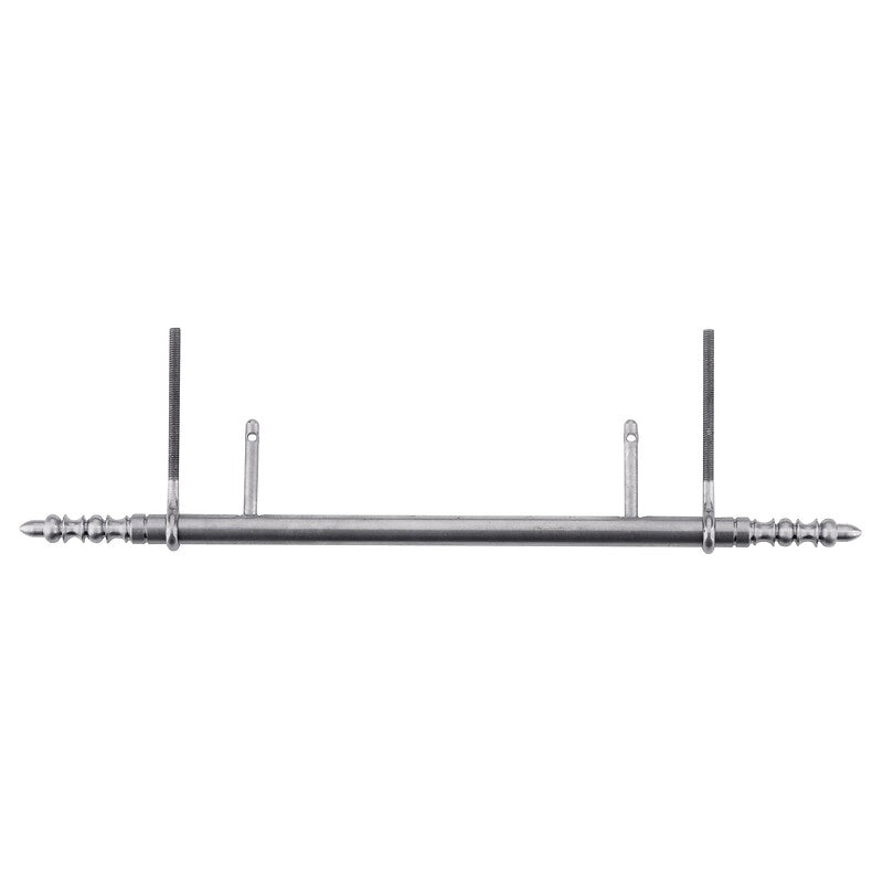 Dowel lace tabs - polished steel height 388 mm. Discover shopping reimagined with DIAYTAR NIGERIA's extensive catalog and 5-8 day delivery service.