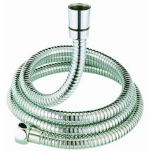 ALTERNA CONCERTO shower hose in shiny silver finish brass with double interlocking. Find durable construction and plumbing supplies at Nigeria-Materiels.com. We are committed to your success.