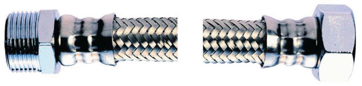 Flexible plumbing male female 15 x 21 DN 13 length 300 ALTECH, Ref: 201838. Find the best construction and hardware materials at Nigeria-Materiels.com. We are your trusted partner.