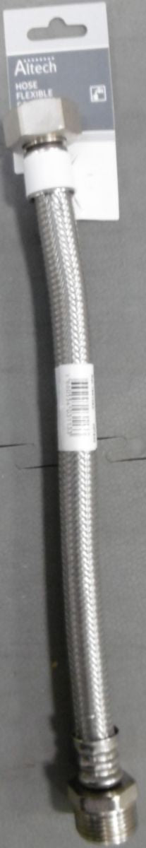 Male-female sanitary hose 15x21 DN8 length 300mm, Altech, Ref: 207237. DIAYTAR NIGERIA delivers affordability and convenience with every purchase, shipped within the week.