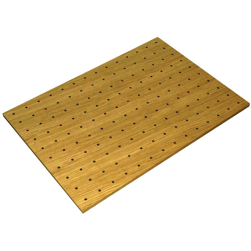 FineLine perforated wooden base - 525 x 324 x 9 mm - light oak finish. DIAYTAR NIGERIA: Bridging the gap between consumers and quality products with affordable nationwide shipping.