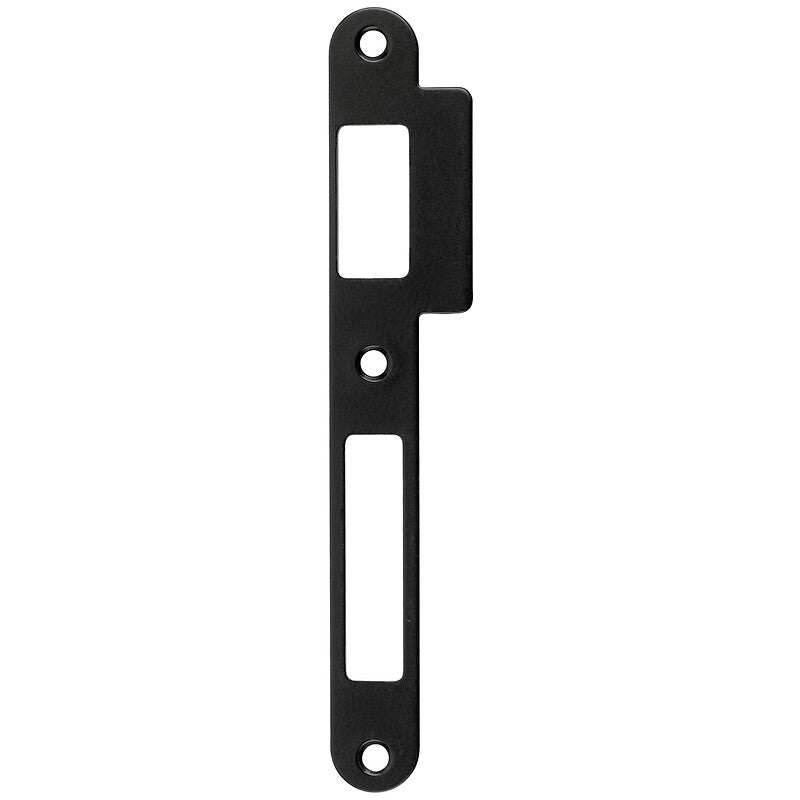 Black finish strike plate for mortise lock, half-turn bolt and deadbolt series 4130 / 4134 / 4135. Shop smarter with DIAYTAR NIGERIA's comprehensive catalog and budget-friendly 5-8 day delivery.