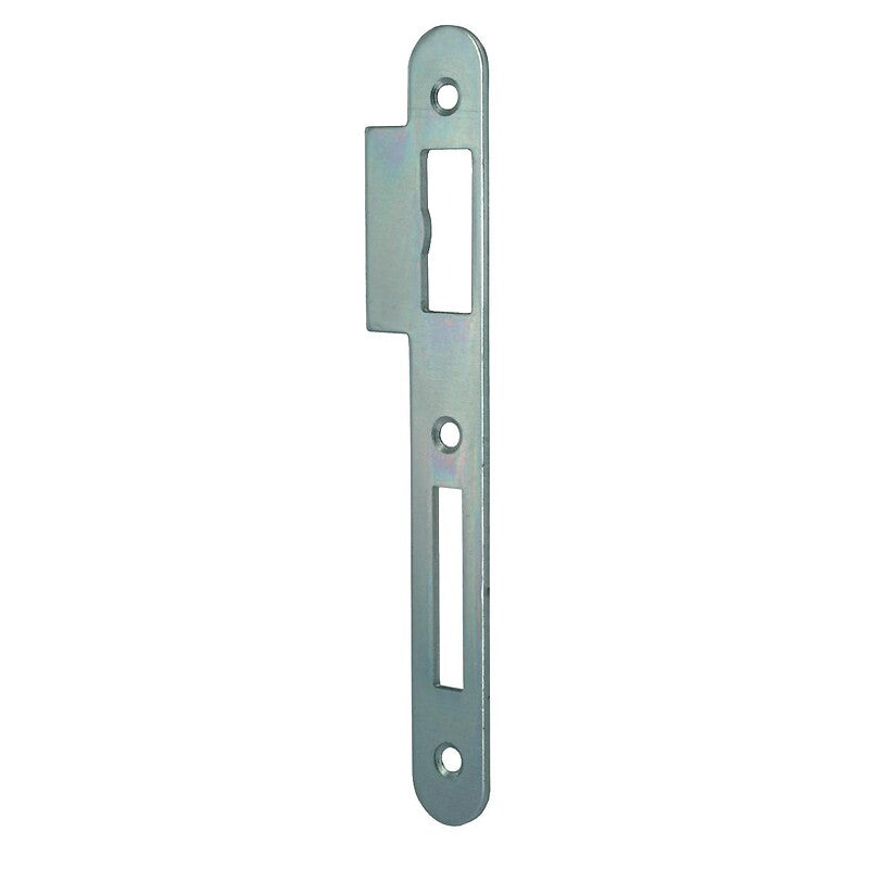 stainless steel strike plate for two-bolt lock. Nigeria-Materiels.com offers a wide range of hardware and electrical products. Quality and affordability guaranteed.