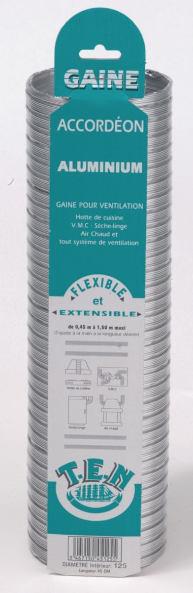 TEN aluminum accordion sheath length 850mm extendable to 3m internal diameter 150mm, Ref.085150. DIAYTAR NIGERIA connects you with what you need at prices you'll love, delivered within 8 days.