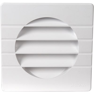 Special facade ventilation grille for PVC pipe - GETM10B - white - 124x124x38 mm - Ø 100 mm. Discover endless possibilities with DIAYTAR NIGERIA's comprehensive catalog and budget-friendly delivery.