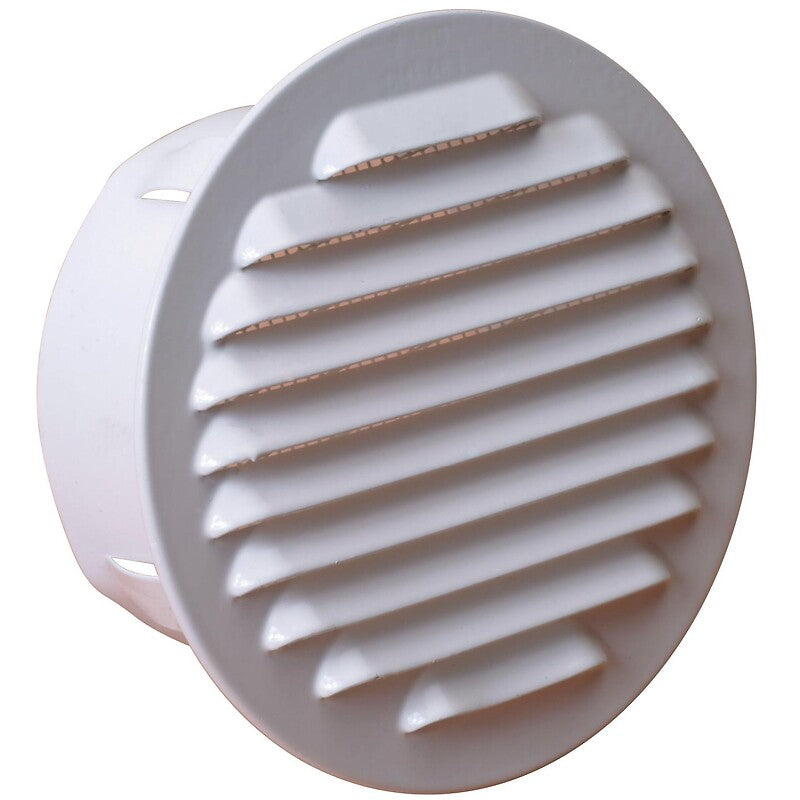 External ventilation grille to be built in Ø 100 mm - white finish. DIAYTAR NIGERIA: Bringing the marketplace to every Nigerian with affordable prices and quick delivery.