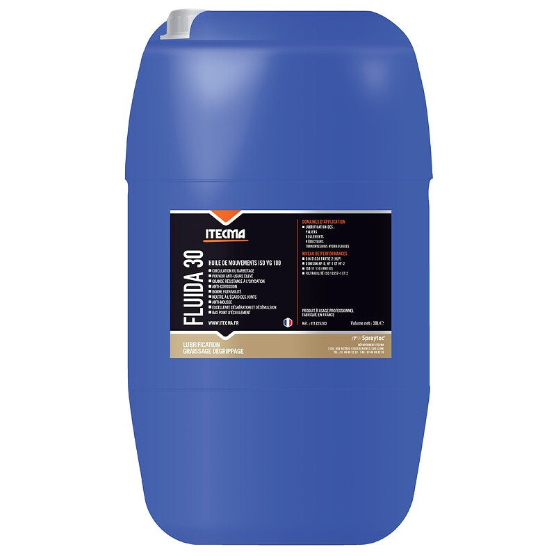 ISO VG 100 movement oil (Hydraulic transmissions) Fluida 30 60 liter can. DIAYTAR NIGERIA makes quality accessible to all with our affordable prices and quick delivery service.