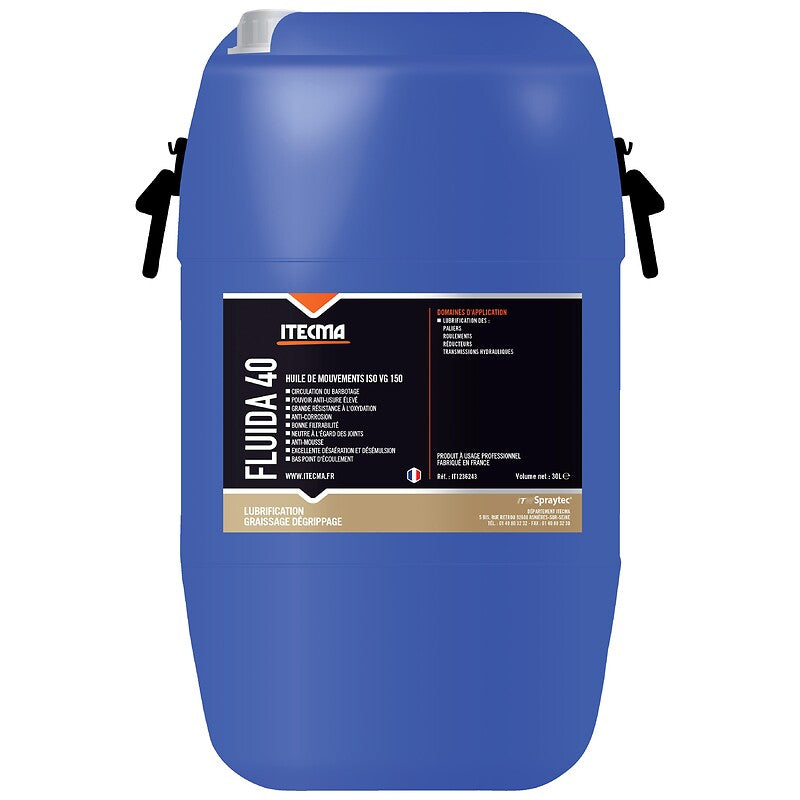 ISO VG 150 movement oil (Hydraulic transmissions) Fluida 40 30 liter can. Your complete e-commerce solution, DIAYTAR NIGERIA offers variety and value with nationwide shipping.