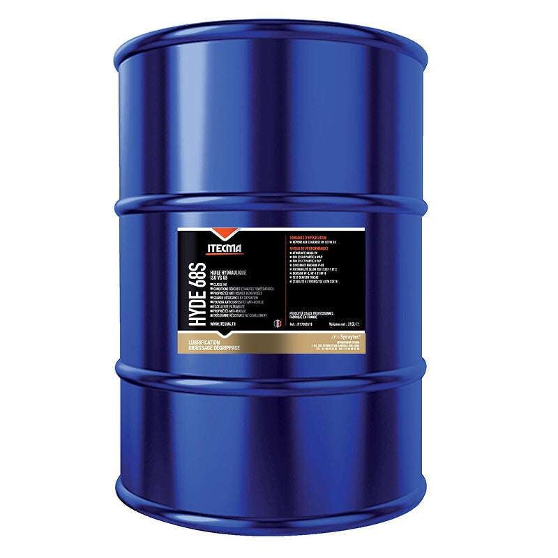 ISO VG 68 hydraulic oil (High and low pressure and HT circuits) Hyde 68s 60 liter drum. DIAYTAR NIGERIA: Redefining online shopping with unbeatable prices and consistent delivery times.