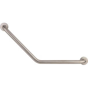 Inox Care 135° angled grab handle, matt stainless steel, 40 x 40 cm Ref. 2054050. Shop the future with DIAYTAR NIGERIA - thousands of products, unbeatable prices, delivery within a week.