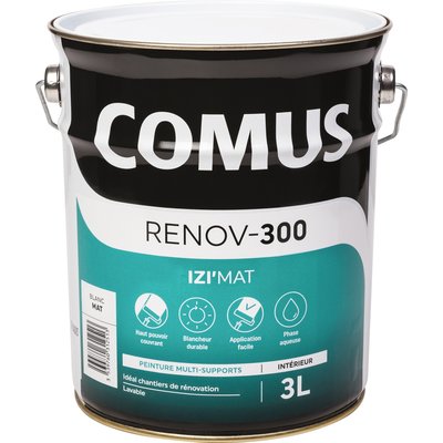 IZI MAT R-300 BLANC 3L. DIAYTAR NIGERIA connects desire with fulfillment through our affordable e-commerce platform.