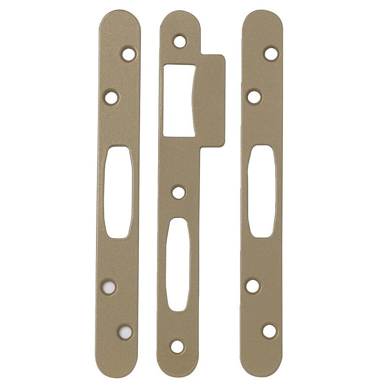 Set of 3 flat strikes for TRILOCK 5000 series mortise locks. Shop with purpose at DIAYTAR NIGERIA and receive quality products at budget rates within 8 days.