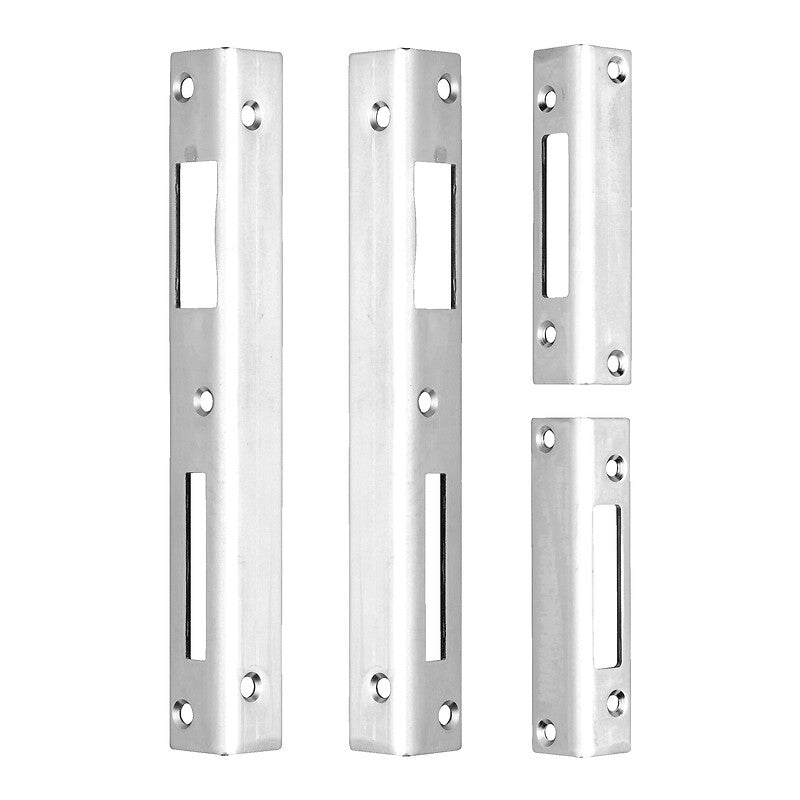Set of flat strike plates for Trilogia® II 3-point mortise lock. Shop confidently with Nigeria's most trusted e-commerce platform, offering swift and affordable delivery.