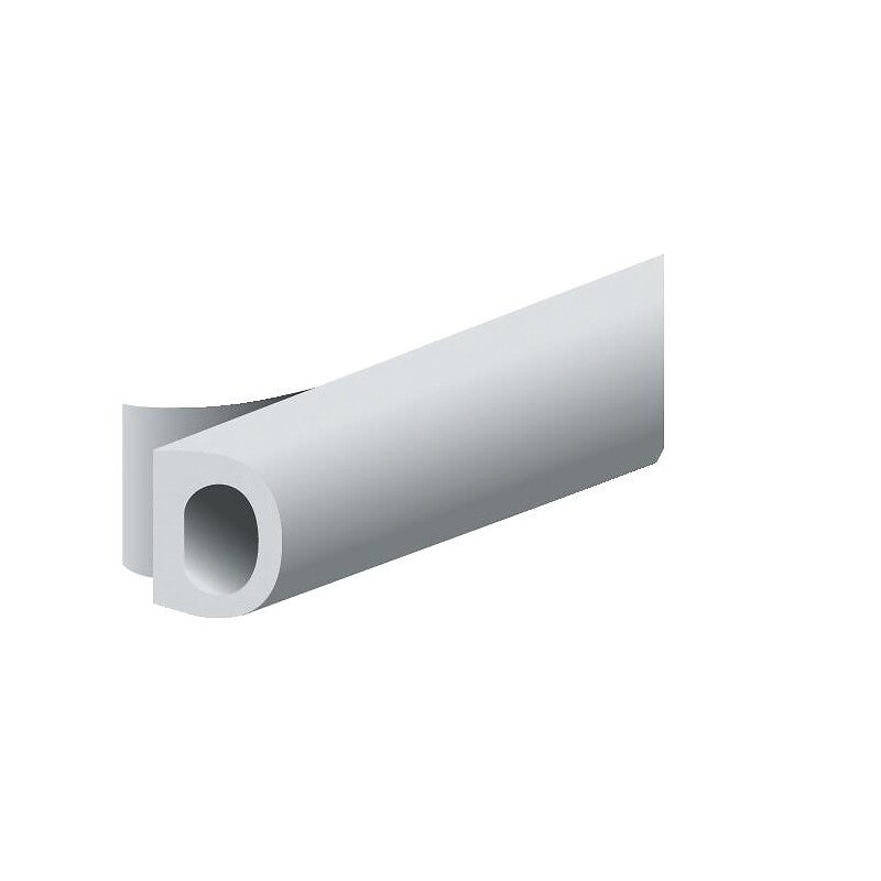 Bulbous rubber seal - large spaces - type D black color length 15 m. DIAYTAR NIGERIA: Where affordability meets reliability with thousands of products delivered promptly.