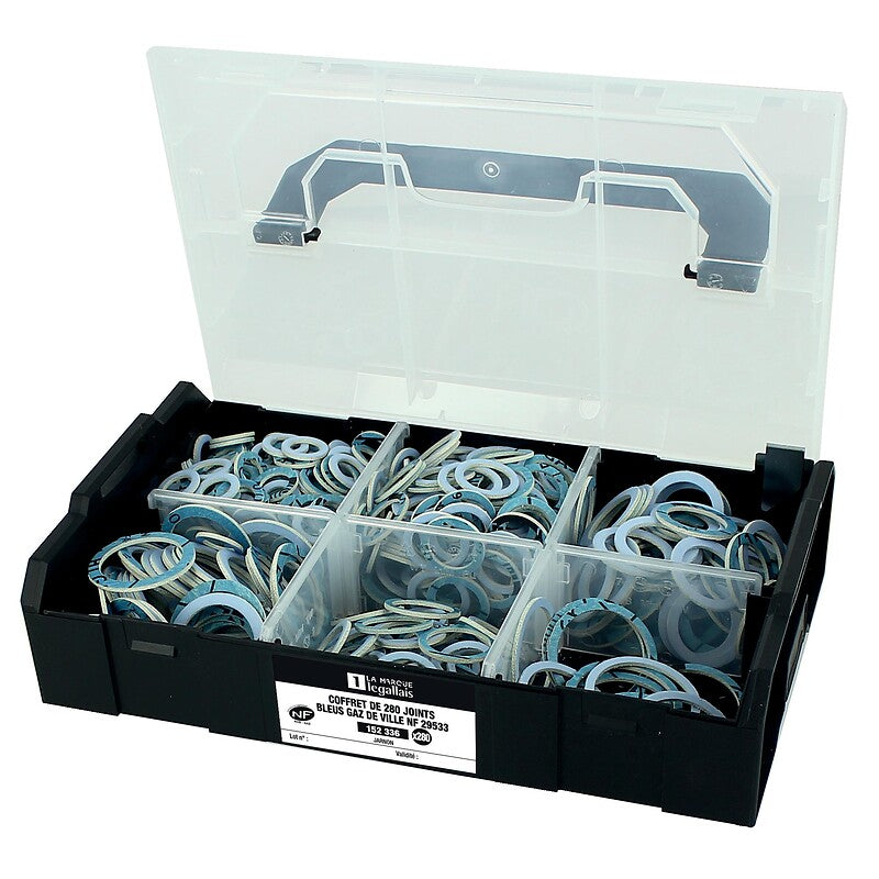 Certigaz Jarnon elastomer fiber seals in L-BOXX box of 280 seals. Experience shopping without limits at DIAYTAR NIGERIA, where affordability meets convenience in just days.