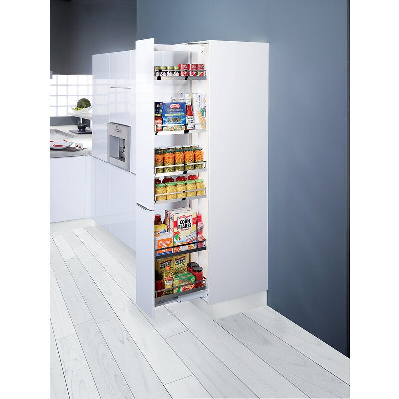 Complete kit Dispensa 90 - Arena Classic - 5 shelves - height 1600/2000 mm - width 400 mm - IceWhite finish. Your everyday shopping destination, DIAYTAR NIGERIA offers quality and value delivered within days.