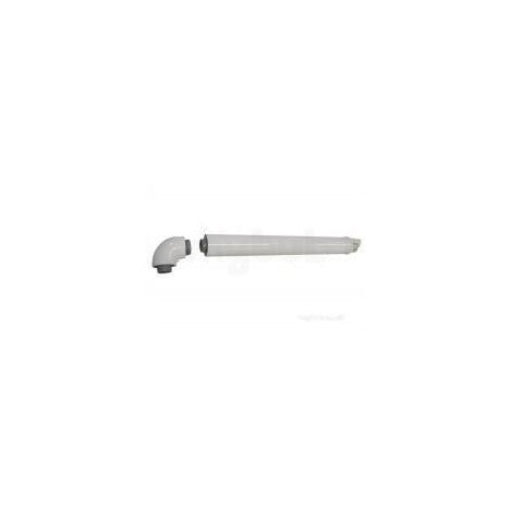 Horizontal departure kit / horizontal terminal diameter 60 / 100 condens 1 M ref. 3318635. DIAYTAR NIGERIA: Creating access to affordable products for every Nigerian with our swift delivery service.