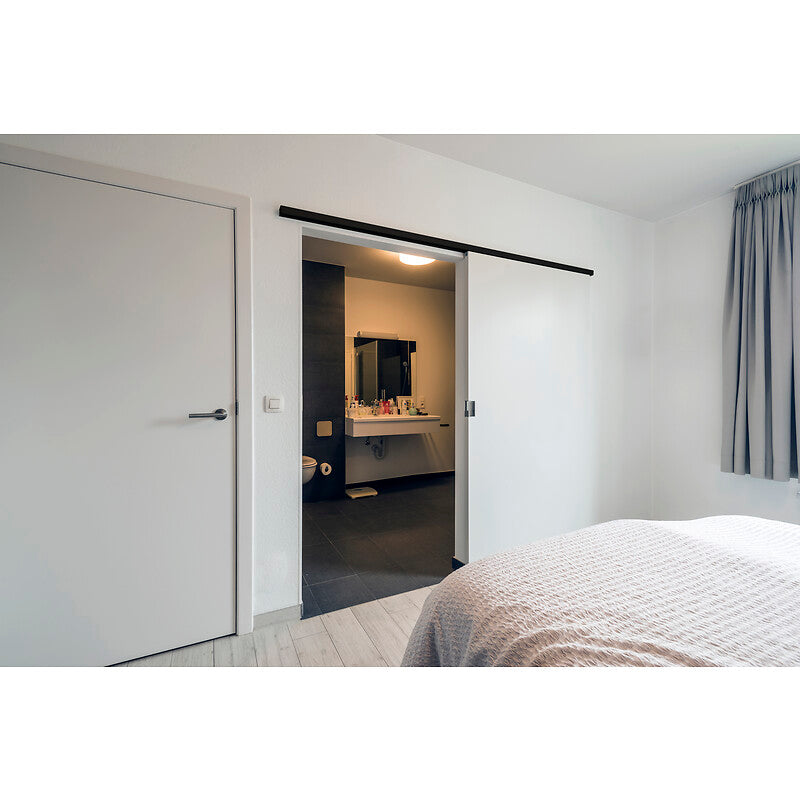 Hardware kit for doors up to 930 mm - 40 kg - Expert Cube wood - with dampers - matt black finish. DIAYTAR NIGERIA connects desire with fulfillment through our affordable e-commerce platform.