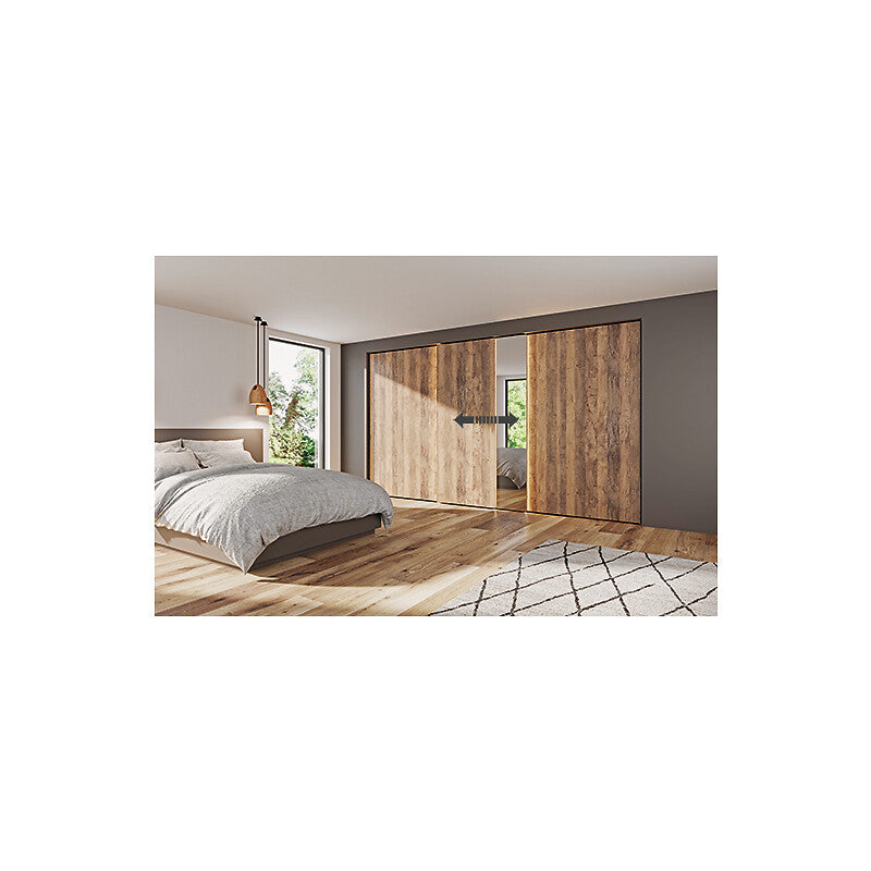 TopLine XL sliding and guide fitting kit - STB 19 17 mm, door thickness 40 to 50 mm - 100 kg - for 3 doors. Shop smart, shop DIAYTAR - Nigeria's most affordable e-commerce platform with nationwide delivery.