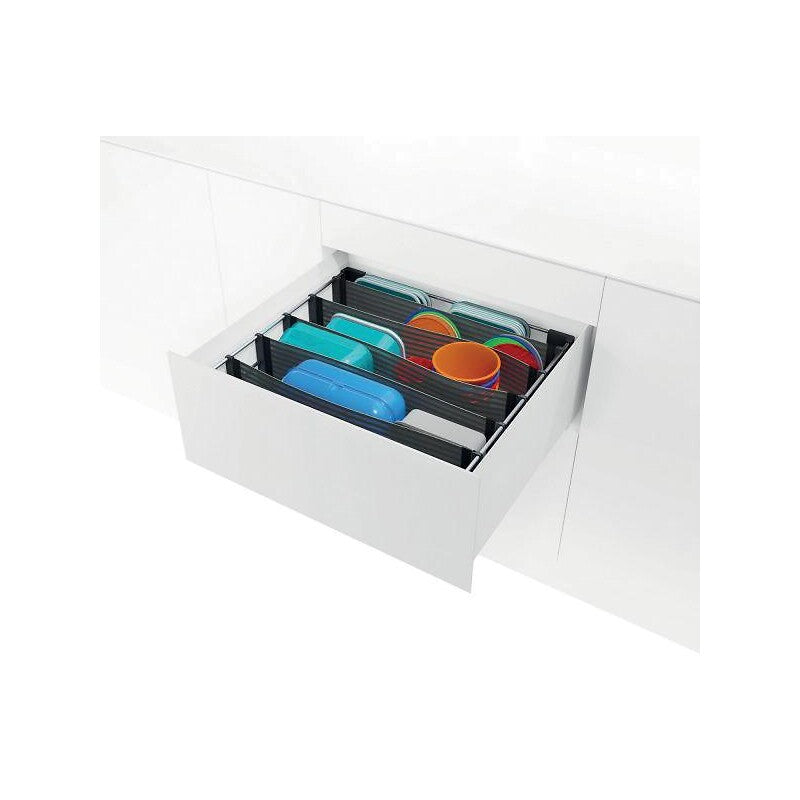 Space Flexx Drawer Organizer Kit - Adjustable Width 472/520 mm - Height 130 mm - Depth 472 mm. Embrace the convenience of DIAYTAR NIGERIA with thousands of products at your fingertips, delivered nationwide.