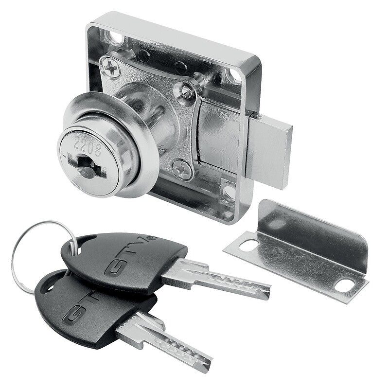 Single-point furniture lock kit 138 - flat keys - 42 x 42 mm. Shop the future with DIAYTAR NIGERIA - thousands of products, unbeatable prices, delivery within a week.