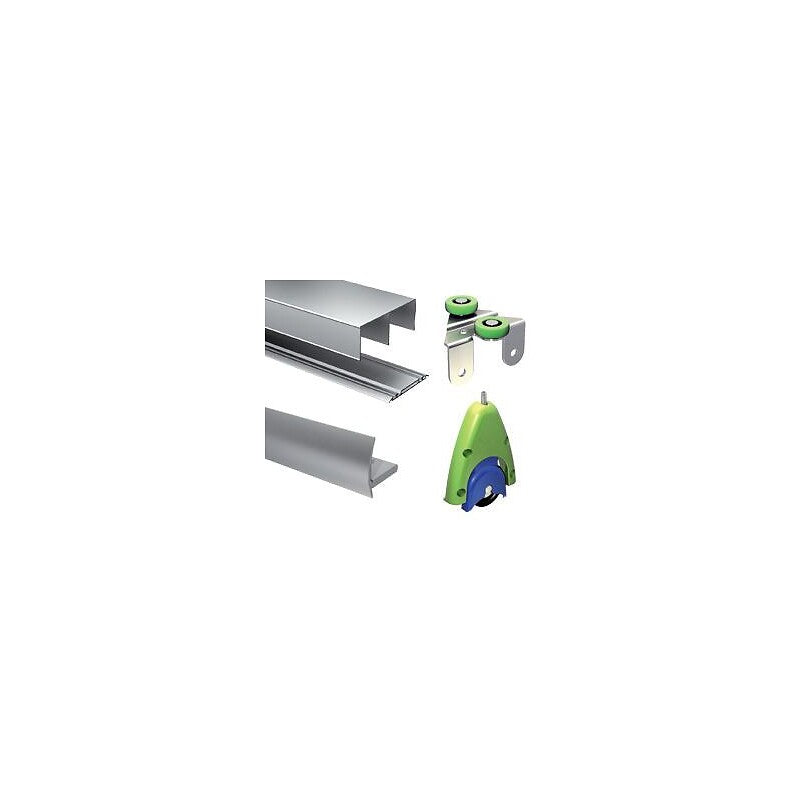 Picostar 19 Kit - Top and Bottom Rail Set, Top and Bottom Trims, Finishing Bracket - Silver - Length 2m. DIAYTAR NIGERIA transforms online shopping with competitive prices and dependable nationwide delivery.