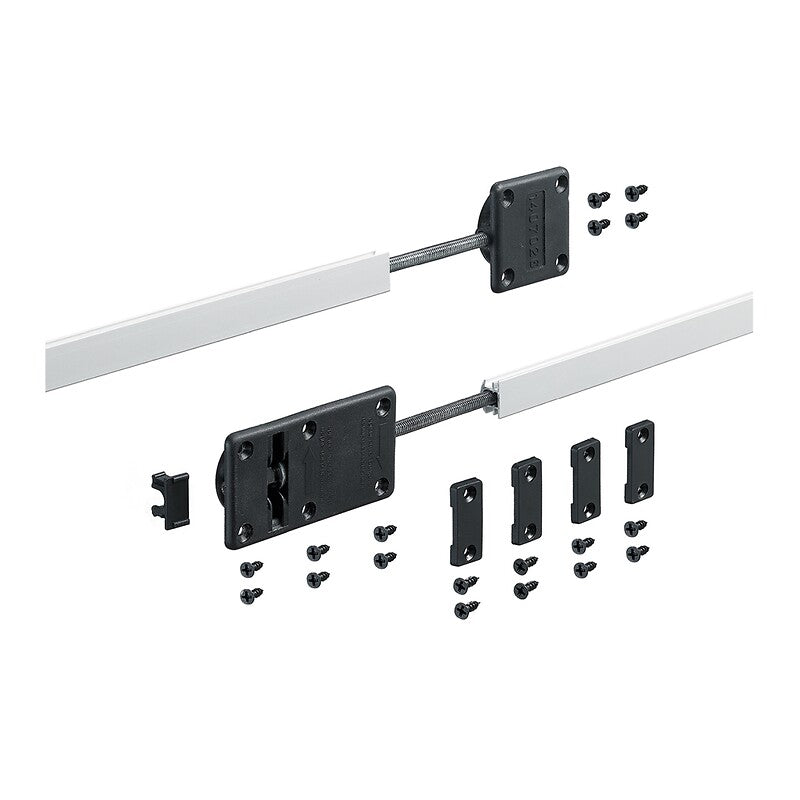 Stiffener kit for sliding furniture doors - in aluminum - for facade max 2600 mm - thickness from 16 to 25 mm. Experience shopping satisfaction with DIAYTAR NIGERIA's vast selection and nationwide delivery service.