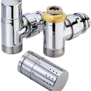 ALTERNA chrome design thermostatic radiator tap kit. 15 x 21 square. Elevate your shopping experience with DIAYTAR NIGERIA's vast catalog and budget-friendly options.