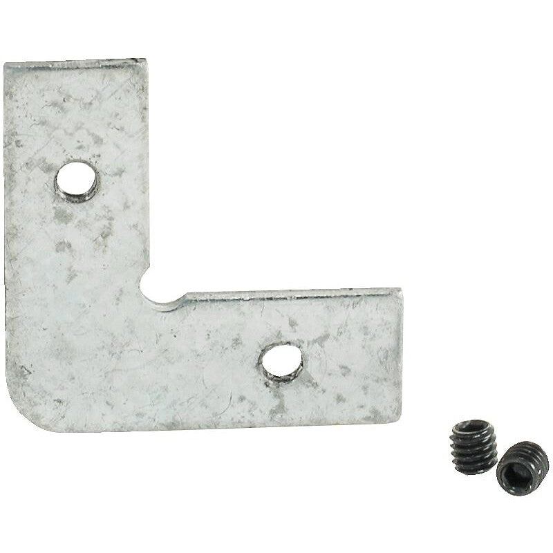 Fixing bracket kit for Gola profile - set of 2 brackets with steel screws. DIAYTAR NIGERIA redefines convenience with our diverse marketplace and affordable nationwide shipping.