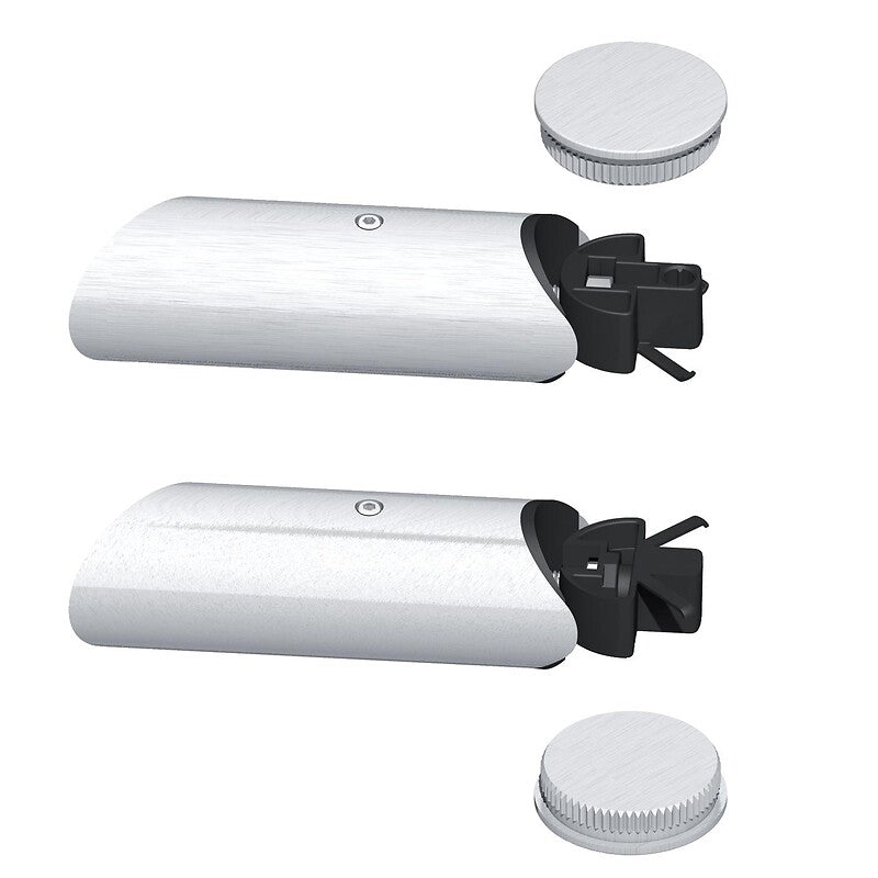Inclined support kit + cap for Diva XXI stainless steel exterior undrilled 7695. DIAYTAR NIGERIA: Where every click leads to affordable purchases delivered promptly to your door.