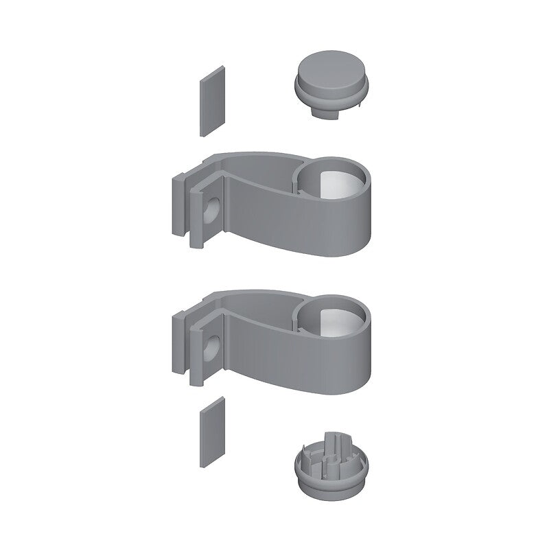 Wraparound bracket kit + caps 7319 black finish. DIAYTAR NIGERIA: Your affordable gateway to thousands of products delivered promptly nationwide.