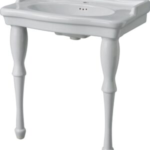 ALTERNA Antica 80x54 cm white washbasin with or without washbasin base. Shop with ease at DIAYTAR NIGERIA and enjoy our extensive product range delivered at affordable rates.
