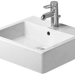 DURAVIT VERO washbasin, 50 x 47, with overflow and tap platform, White Ref. 0454500000. Discover endless possibilities with DIAYTAR NIGERIA's vast e-commerce selection and budget-friendly delivery.