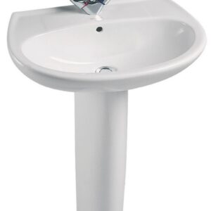 JACOB DELAFON BRIVE2 50cm white mesh washbasin ref E1345F00, with or without washbasin column. Your one-click solution to affordable shopping, DIAYTAR NIGERIA delivers quality products nationwide.