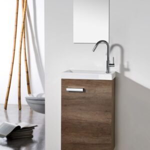 ALTERNA CONCERTO ceramic washbasin, reversible, L40 cm, white. Find durable industrial and electrical materials at Nigeria-Materiels.com. We are committed to excellence.