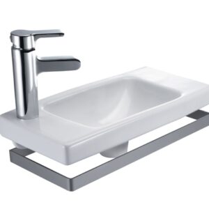 JACOB DELAFON ODEON UP compact hand wash basin, without overflow, white Ref. E4699-00. Shop smarter, not harder with DIAYTAR NIGERIA - thousands of products at your fingertips with affordable delivery.