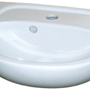 CONCERTO 40 cm hand wash basin, space saving, white 00. DIAYTAR NIGERIA: Where shopping is easy, prices are low, and delivery is just days away.