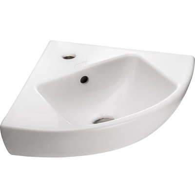 ODEON UP corner washbasin 34 x 34 cm, single hole, white Ref. E4733-00. Experience shopping satisfaction with DIAYTAR NIGERIA's vast selection and nationwide delivery service.