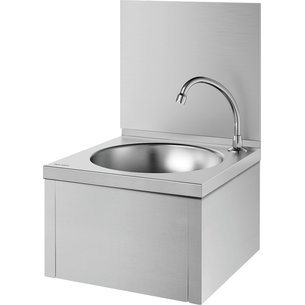SXS mechanical hand wash basin complete with 304 stainless steel backsplash. Ref.182320. DIAYTAR NIGERIA delivers on our promise of variety, affordability, and prompt nationwide service.