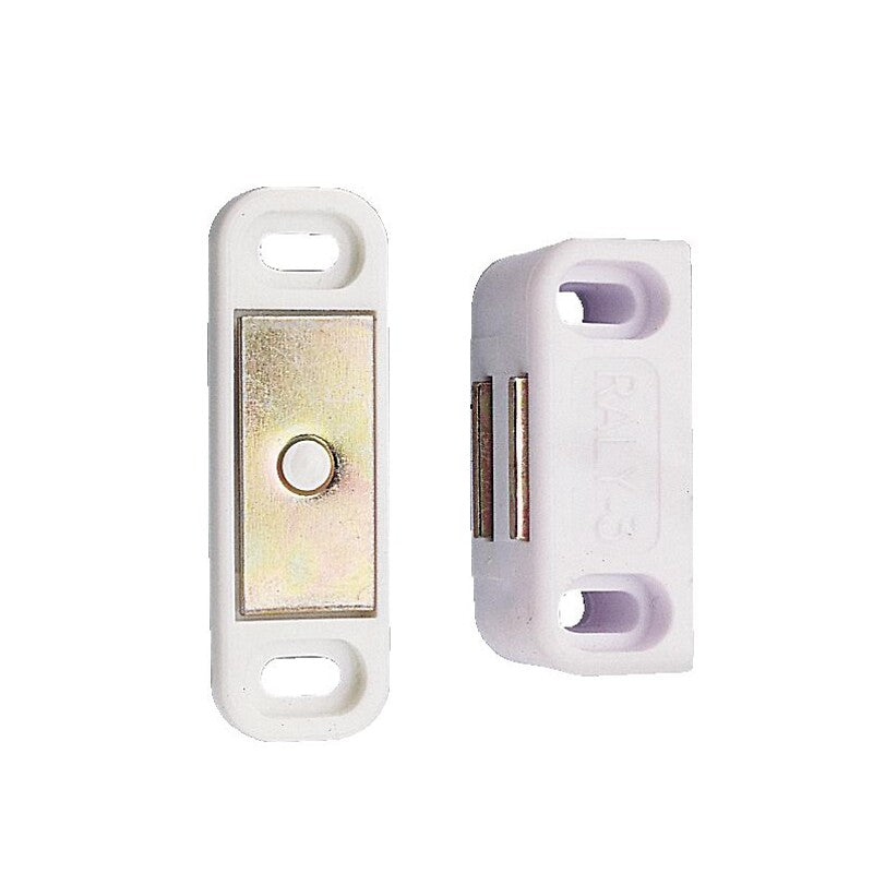 White Raly latch, force 6 kg - surface-mounted installation. Nigeria-Materiels.com is the ultimate destination for construction and hardware products. Experience unmatched service and quality.