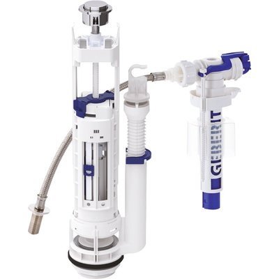 Geberit complete flush mechanism types 290 - 380, single flush, universal supply, 12 X 17 brass nipple, bright chrome, item no. 283.004.21.3. Your complete shopping solution, DIAYTAR NIGERIA offers extensive variety with budget-friendly delivery.