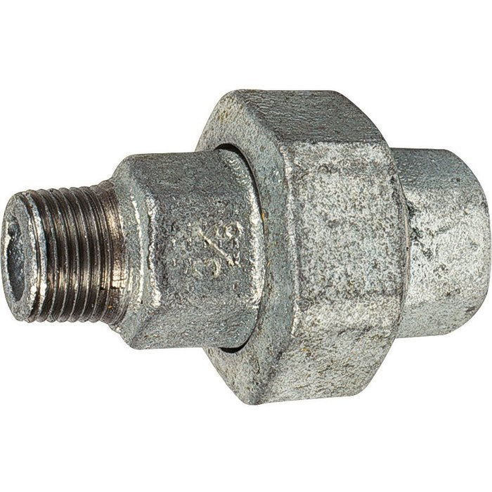 Union sleeve with conical joint No. 341 Malleable cast iron Galvanized MF diameter: 26x34 Ref. 34125005. DIAYTAR NIGERIA brings the market to your screen with thousands of affordable products delivered to your door.