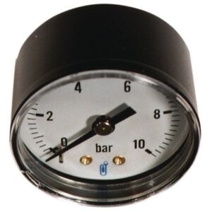DISTRILABO type 116 D50mm pressure gauge 0 to 10b ABS, 8x13, Ref.1162RA14D. DIAYTAR NIGERIA: Your affordable gateway to thousands of products shipped nationwide within the week.