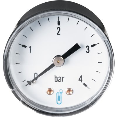 Type 116 pressure gauge, diameter 50mm, 0 to 4 bars, ABS case, class 2.5 sec, rear connection 8x13 Ref 1162RA12D. Discover endless possibilities with DIAYTAR NIGERIA's comprehensive selection and reliable shipping.