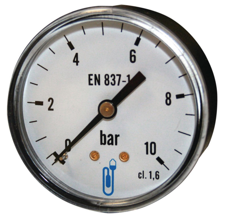 Type 116 pressure gauge, diameter 63mm, 0 to 10 bars, ABS case, class 1.6 sec, rear connection 8x13 Ref 1163RA14D. Nigeria's fastest-growing e-commerce site offers unbeatable prices and delivery within 8 days.