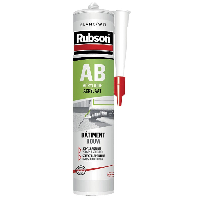 AB Acrylics building putty in aqueous phase, white color, box of 25 cartridges. Your complete shopping solution, DIAYTAR NIGERIA delivers variety and value within the week.