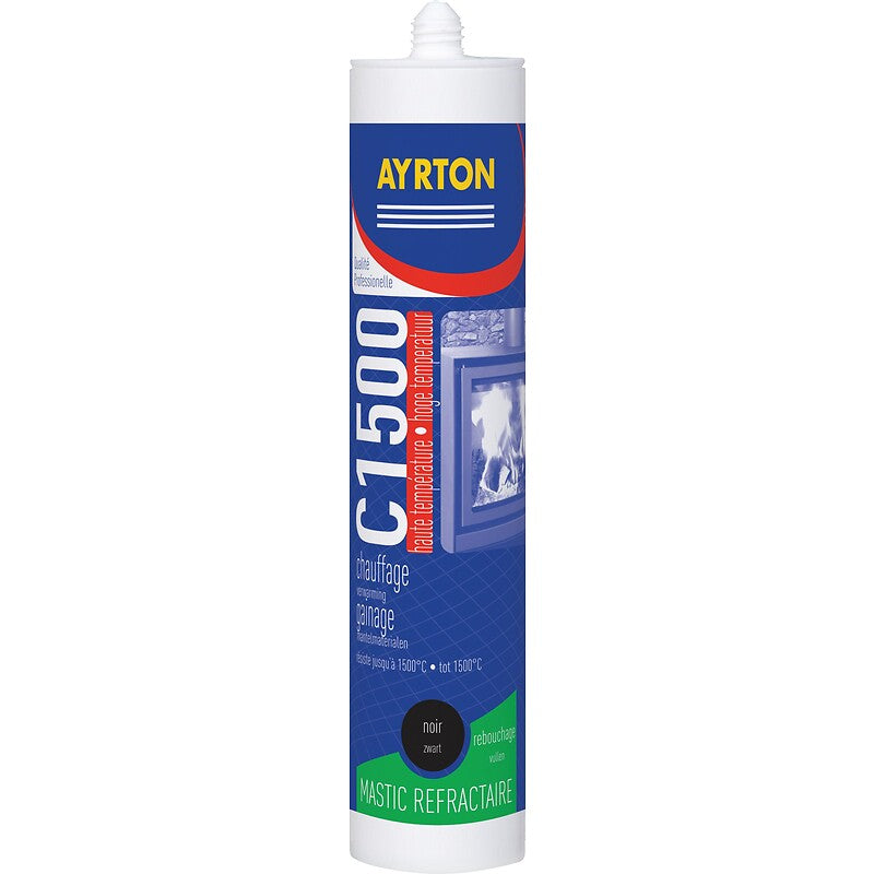 Firecement HT° refractory adhesive putty black color 310 ml cartridge. DIAYTAR NIGERIA combines affordability, variety, and convenience with nationwide delivery services.