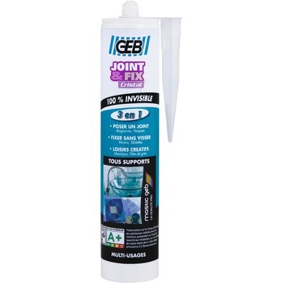 MS JOINT & FIX crystal sealant cartridge 280ml transparent ref 590510. Experience the future of online shopping with DIAYTAR NIGERIA's extensive product range and competitive pricing.